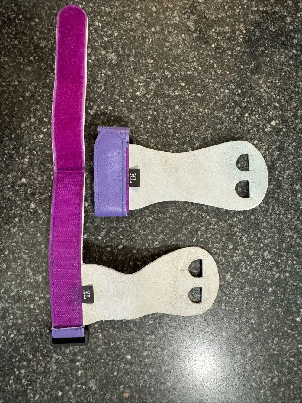 Leather CrossFit finger gloves